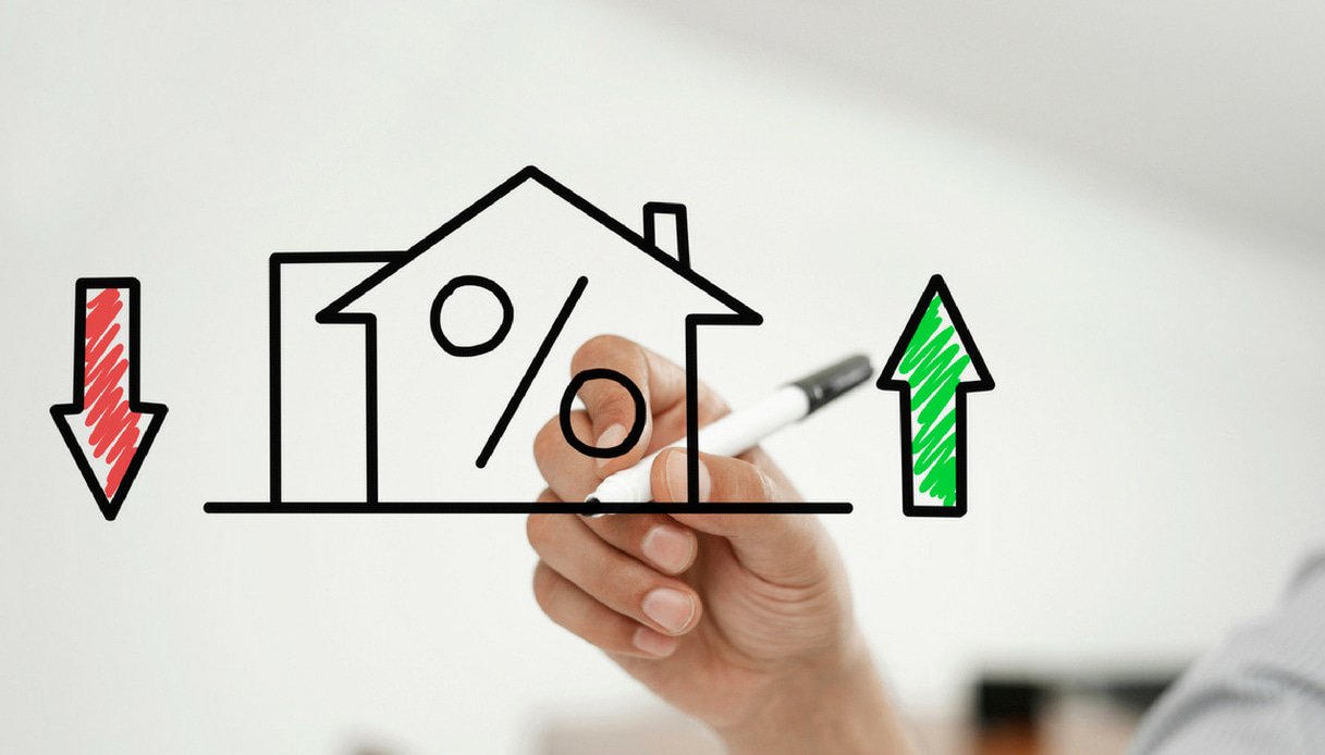 Bankitalia: calano al 2,15% i tassi dei mutui a luglio
