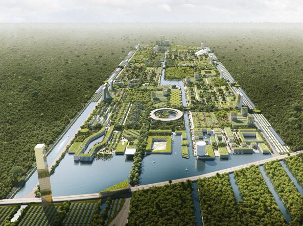 Città-foresta e mobilità elettrica, ecco come saranno le città del futuro