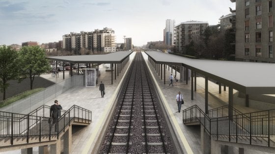 Binari interrati e una “collina verde” tra lo Scalo Romana, il metrò e la Fondazione Prada: il progetto per il Villaggio Olimpico
