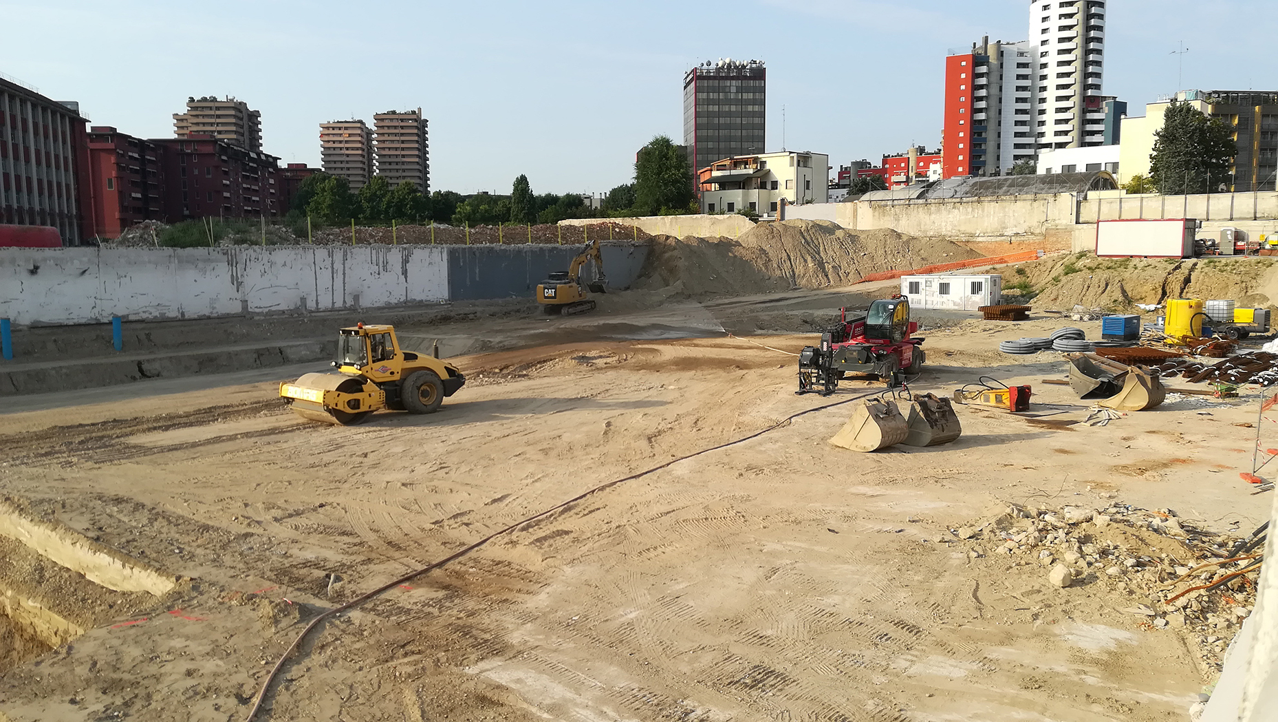 Milano | Calvairate – Cantiere City Village: luglio 2020