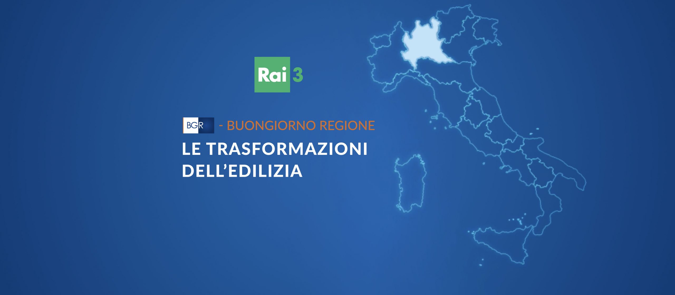 Le trasformazioni dell’edilizia | Rai3 | Buongiorno Regione