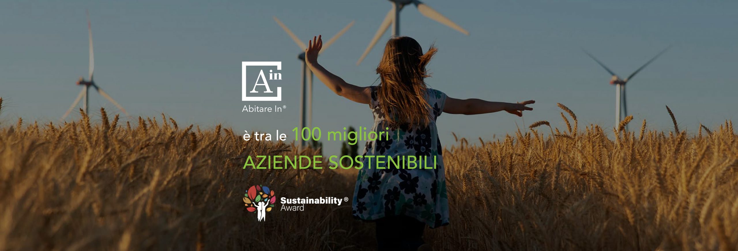 SUSTAINABILITY AWARD | AbitareIn tra le 100 aziende migliori